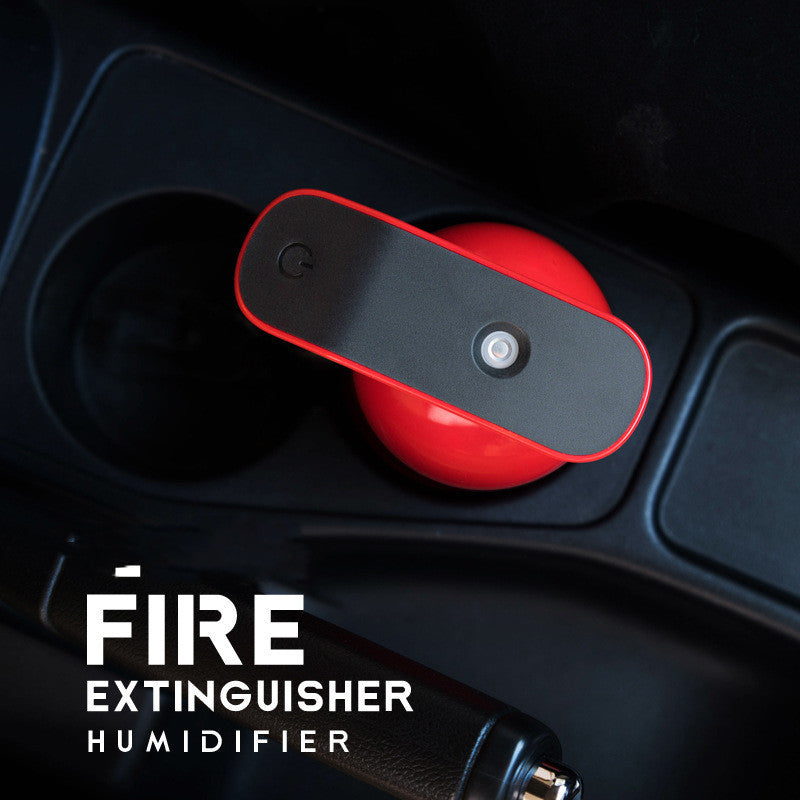 Fire extinguiser humidifier