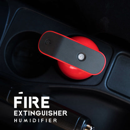 Fire extinguiser humidifier