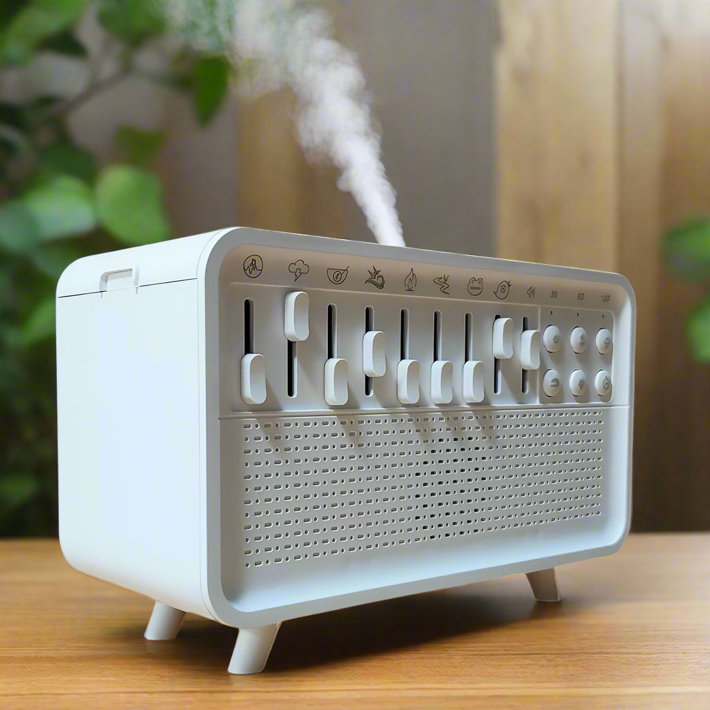Enjoy 8 different natural sounds.