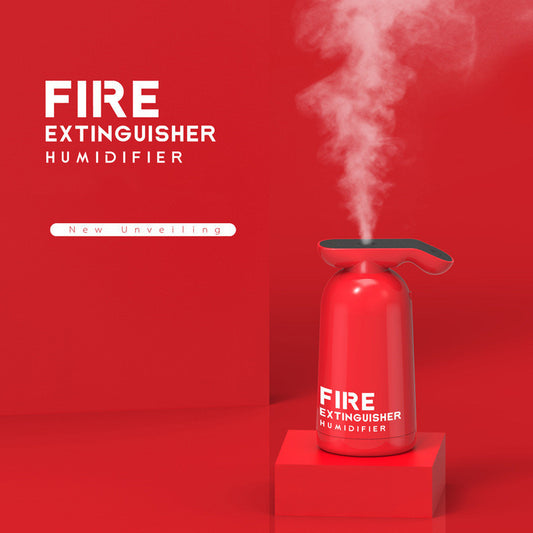 Fire extinguiser humidifier
