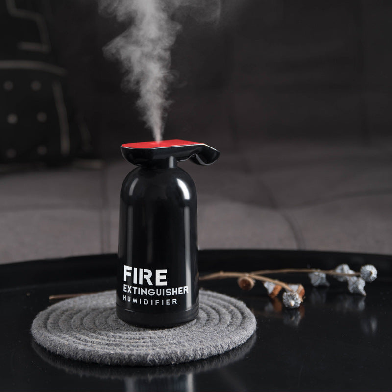 Fire extinguiser humidifier