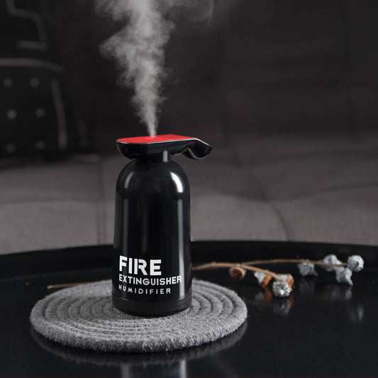 Fire extinguiser humidifier